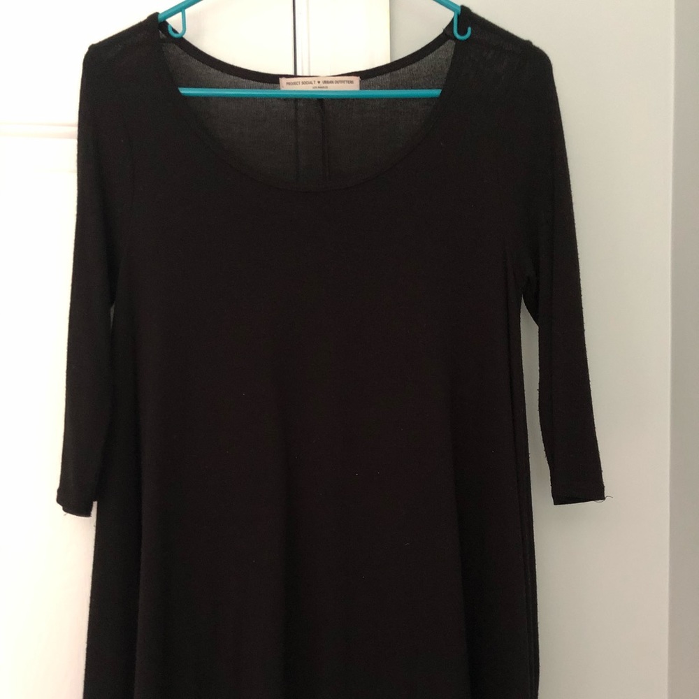 Urban Outfitters - Black Sheer Top